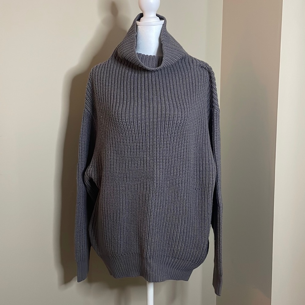 Aritzia Wilfred Turtleneck Wool Sweater